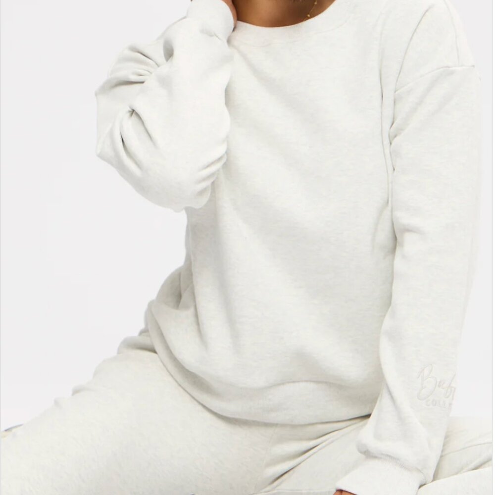 Heather Grey Cloud Crew Pullover - image 5